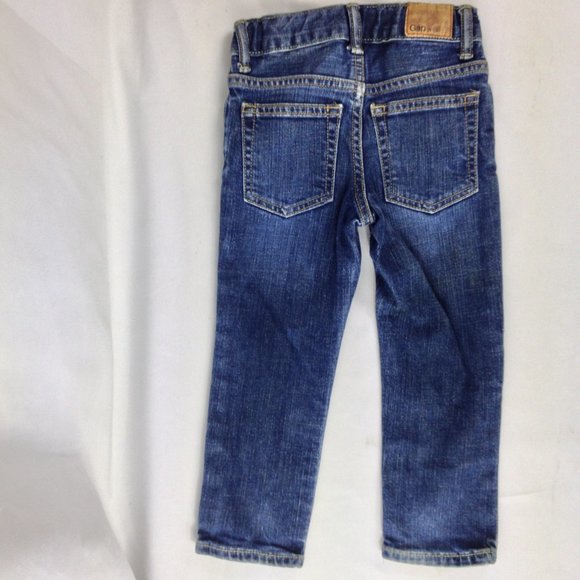 Baby Gap 1969 Skinny Toddler Girl Size 3 Blue Jeans - Picture 2 of 6